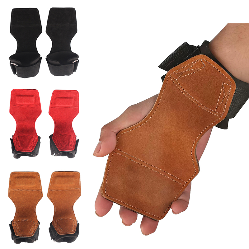 New Crossfit Gear - Thick Leather Weight Lifting Glove, Palm