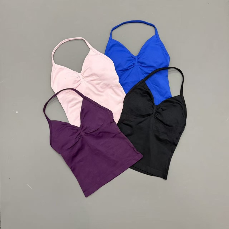 Gym Women Sports Tank Top Seam - đánh giá và giá Crossfit Yoga