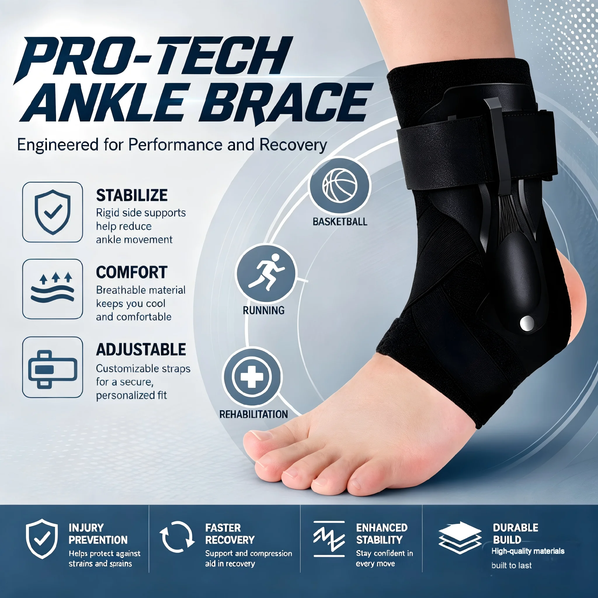 1/2PCS Ankle Brace for Spraine - đánh giá và giá Ankle Mobility Band