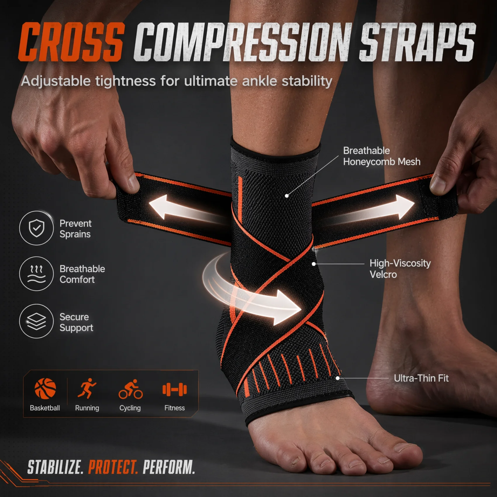 Breathable Compression Ankle B - đánh giá và giá Ankle Mobility Band